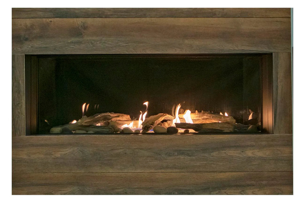Amantii Sierra Flame Vienna 40" Liquid Propane Direct Vent Linear Gas Fireplace | VIENNA-40-LP