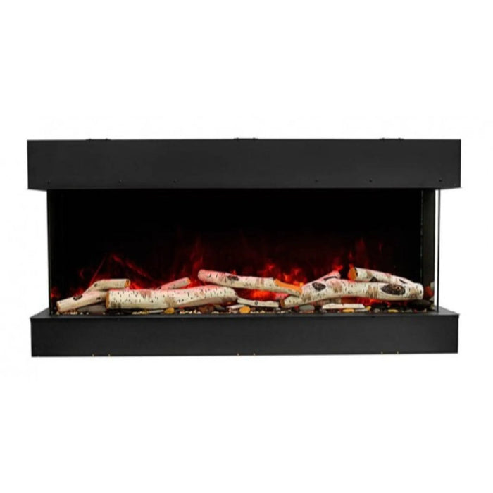 Amantii Trv View Slim 60" Indoor Outdoor 3 Sided Electric Fireplace | 60-TRV-SLIM