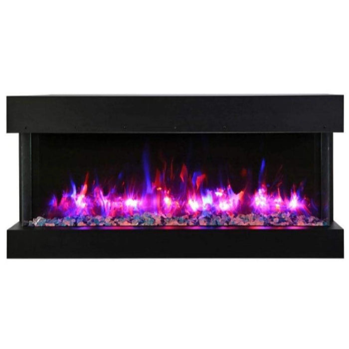 Amantii Tru View Deep 50" Indoor Outdoor 3 Sided Smart Electric Fireplace | 50-TRU-VIEW-XL