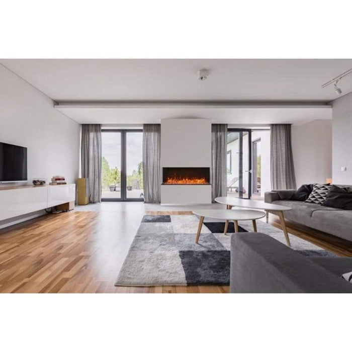 Amantii Tru View Extra Tall 50" Indoor Outdoor WiFi Enabled 3 Sided Electric Fireplace | 50-TRV-XT-XL