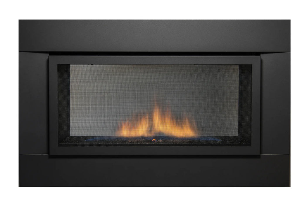 Amantii Sierra Flame Palisade 36" See-Through Propane Direct Vent Linear Gas Fireplace | PALISADE-36-LP