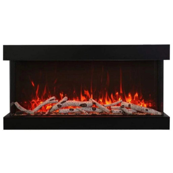 Amantii Tru View Extra Tall Lumina 88" Indoor Outdoor WiFi Enabled 3 Sided Electric Fireplace | 88-TRV-XT-XL-LUMINA