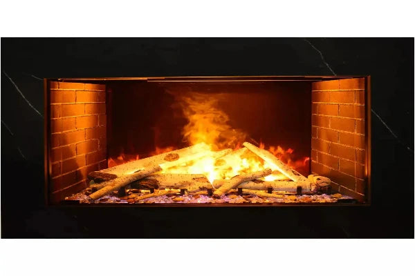Amantii Signature 38" Built In Electric Fireplace with Patented Dimplex Optimyst Technology | BI-TRD-38-SIG