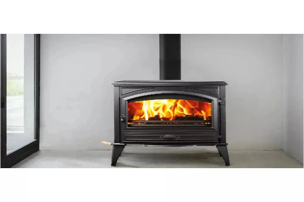 Amantii Sierra Flame Lynwood W76 Freestanding Cast Iron Wood Burning Stove