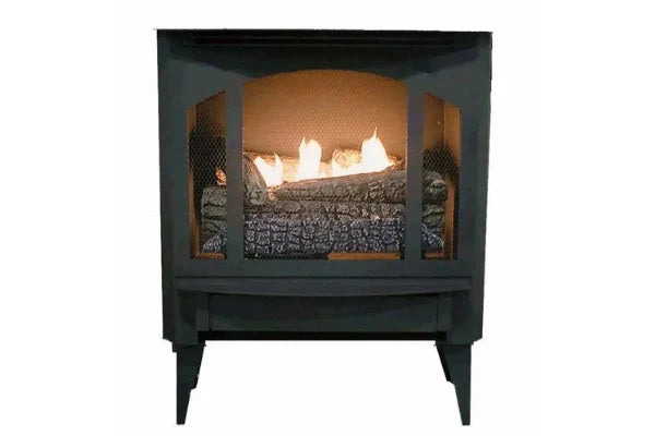 Buck Stove Model T-33 Propane Gas Stove With Legs and Blower