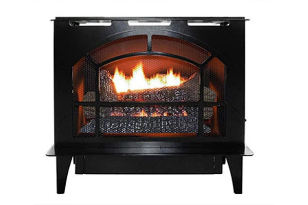 Buck Stove Townsend II Steel Series Gray Propane Gas Stove