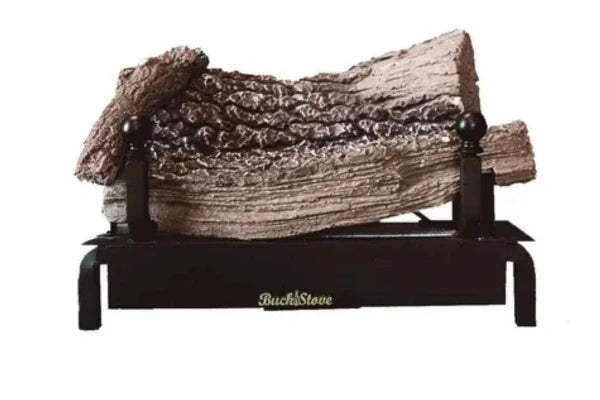 Buck Stove Model CR8T Ceramic Series Modulating Vent Free Natural Gas Log Set