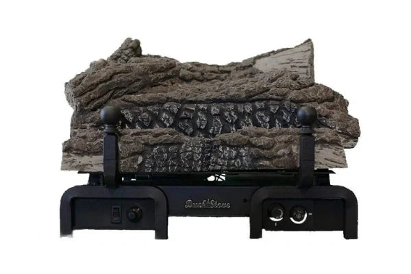 Buck Stove Model CR30 Ceramic Series Modulating Vent Free Natural Gas Log Set