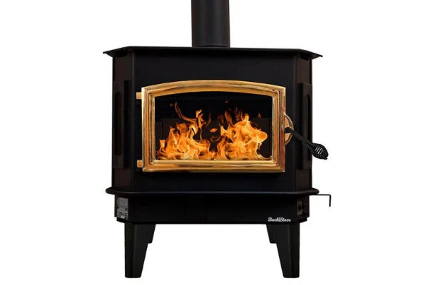 Buck Stove Model 81 Non-Catalytic Wood Stove With Gold Door