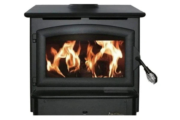 Buck Stove Model 21 Non-Catalytic Wood Stove With Black Door