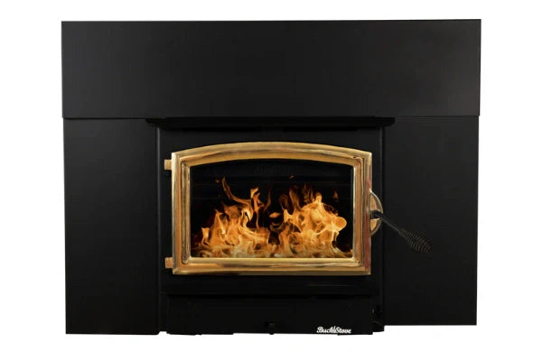 Buck Stove Model ZC21 Zero Clearance Non-Catalytic Wood Stove With Gold Door