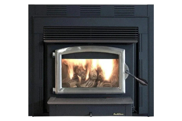 Buck Stove Model 74ZC Zero Clearance Non-Catalytic Wood Stove With Pewter Door