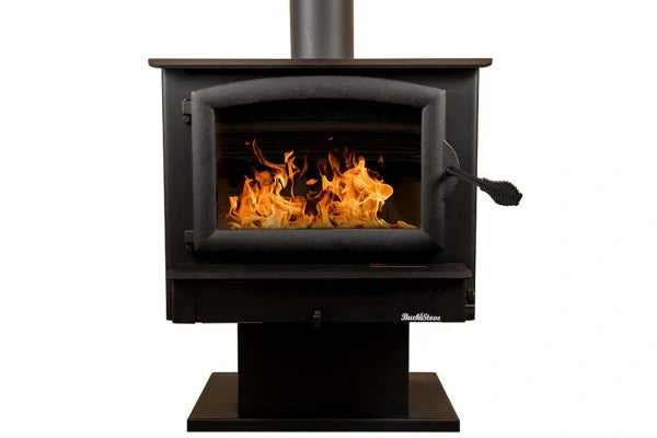 Buck Stove Model 74 Non-Catalytic Wood Stove With Black Door