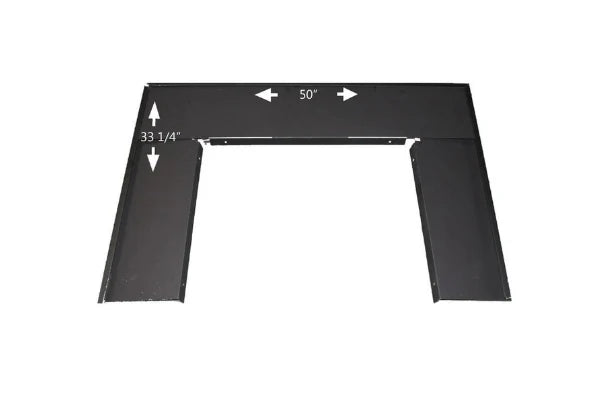 Buck Stove Black Oversized Trim Kit For Model 81 Stoves