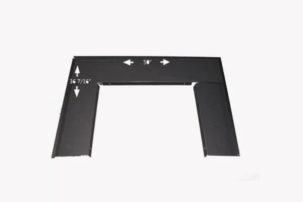Buck Stove Black Oversized Trim Kit For Model 74 Stoves