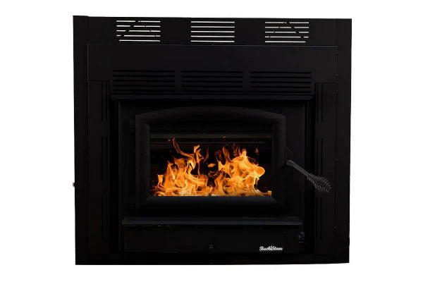 Buck Stove Model 74ZC Zero Clearance Non-Catalytic Wood Stove With Black Door