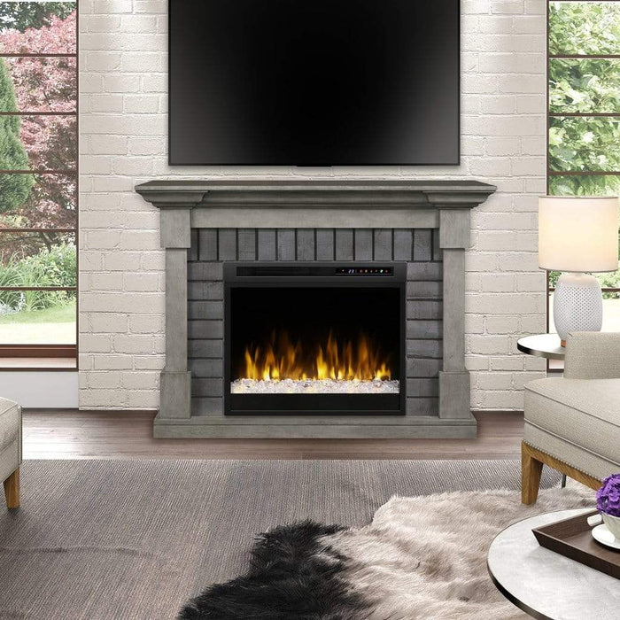 Dimplex Royce 52" Brick Surround Mantel with 28" Multi-Fire XHD Firebox GDS28L8-1924SK