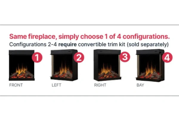 Dimplex Ignite Aspire 36" Side Trim Accessory For ASP36