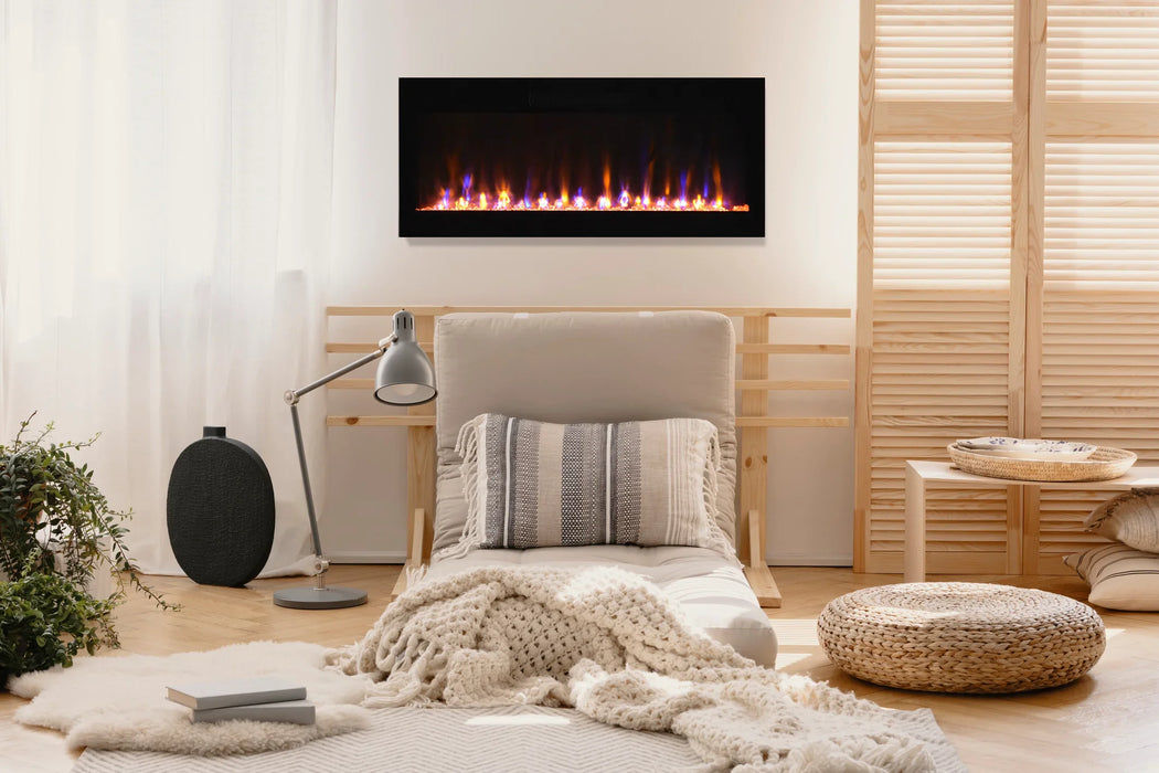 Amantii Fire & Ice Evolution 36" Linear Wall Mounted Electric Fireplace | EVO3620