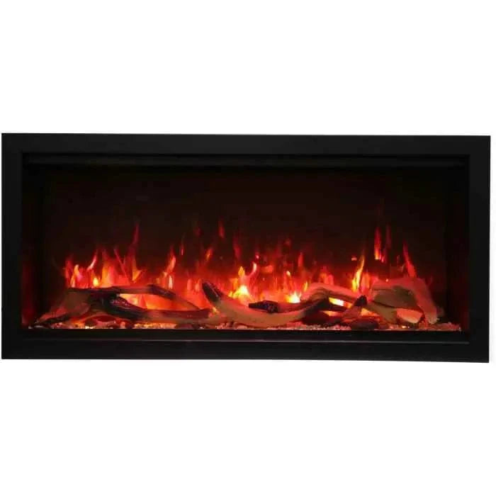 Amantii Symmetry Xtra Tall 100" Indoor Outdoor Built-In Smart Electric Fireplace | SYM-100-XT