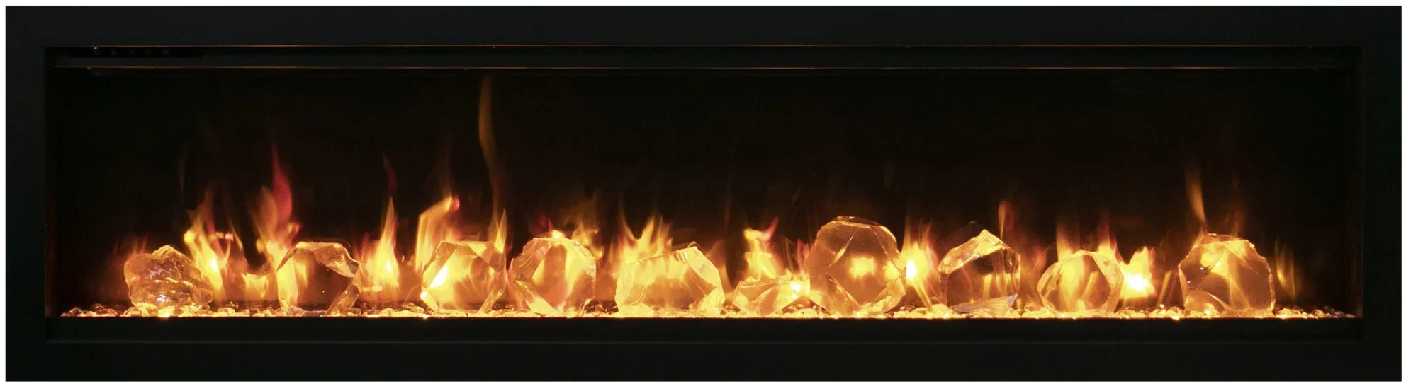 Amantii Symmetry Lumina 42" Indoor Outdoor Built-In Smart Electric Fireplace | SYM-42-LUMINA