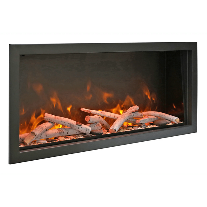 Amantii Symmetry Xtra Tall 42" Indoor Outdoor Built-In Smart Electric Fireplace | SYM-42-XT