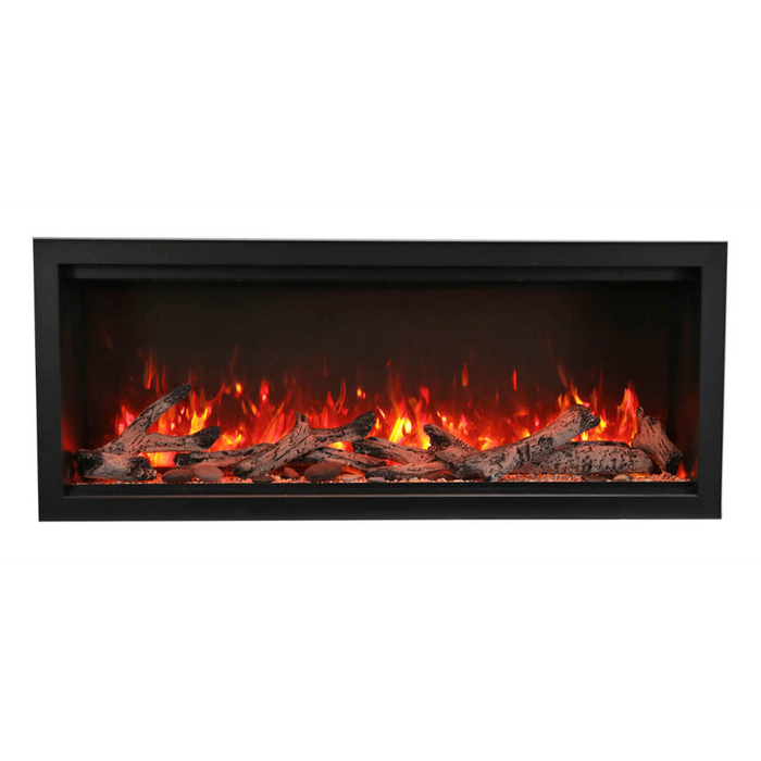 Amantii Symmetry Xtra Tall 42" Indoor Outdoor Built-In Smart Electric Fireplace | SYM-42-XT