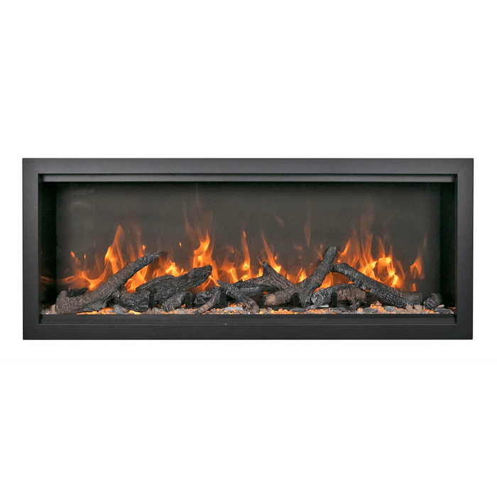 Amantii Symmetry Extra Tall Bespoke 74" Indoor Outdoor Built-In Smart Electric Fireplace | SYM-74-XT-BESPOKE
