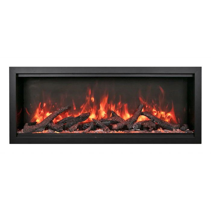Amantii Symmetry Extra Tall Bespoke 60" Indoor Outdoor Built-In Smart Electric Fireplace | SYM-60-XT-BESPOKE