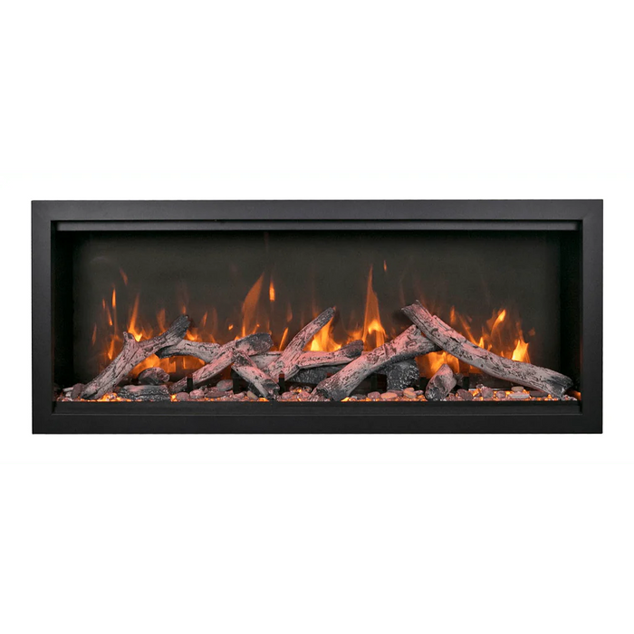 Amantii Symmetry Extra Tall Bespoke 74" Indoor Outdoor Built-In Smart Electric Fireplace | SYM-74-XT-BESPOKE