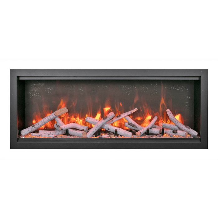 Amantii Symmetry Extra Tall Bespoke 74" Indoor Outdoor Built-In Smart Electric Fireplace | SYM-74-XT-BESPOKE