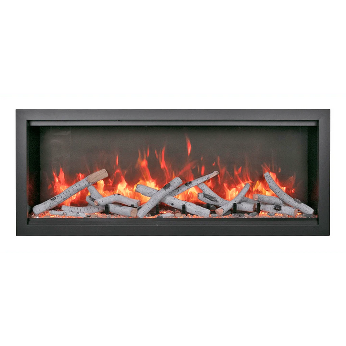 Amantii Symmetry Extra Tall Bespoke 74" Indoor Outdoor Built-In Smart Electric Fireplace | SYM-74-XT-BESPOKE