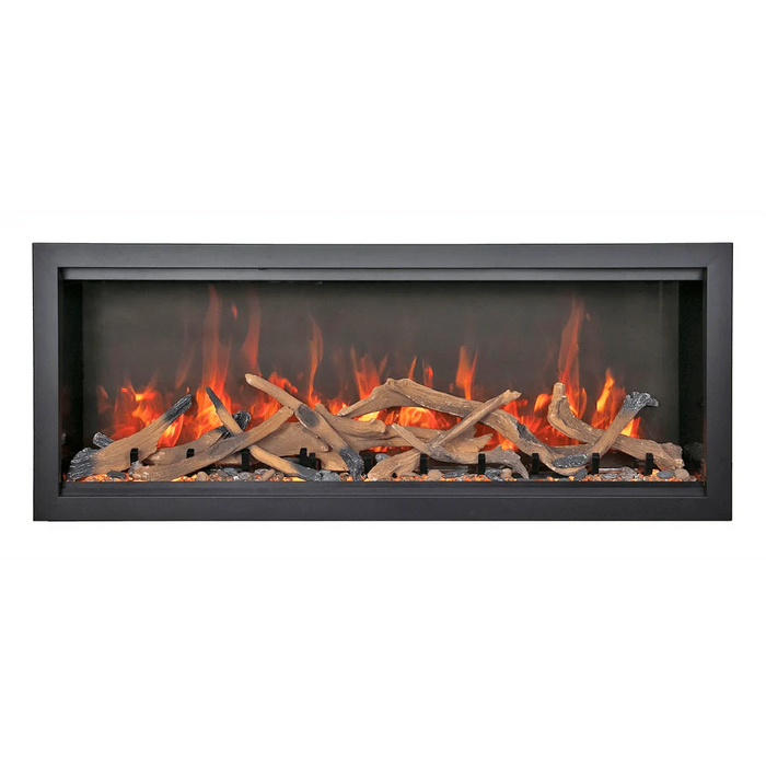 Amantii Symmetry Extra Tall Bespoke 60" Indoor Outdoor Built-In Smart Electric Fireplace | SYM-60-XT-BESPOKE