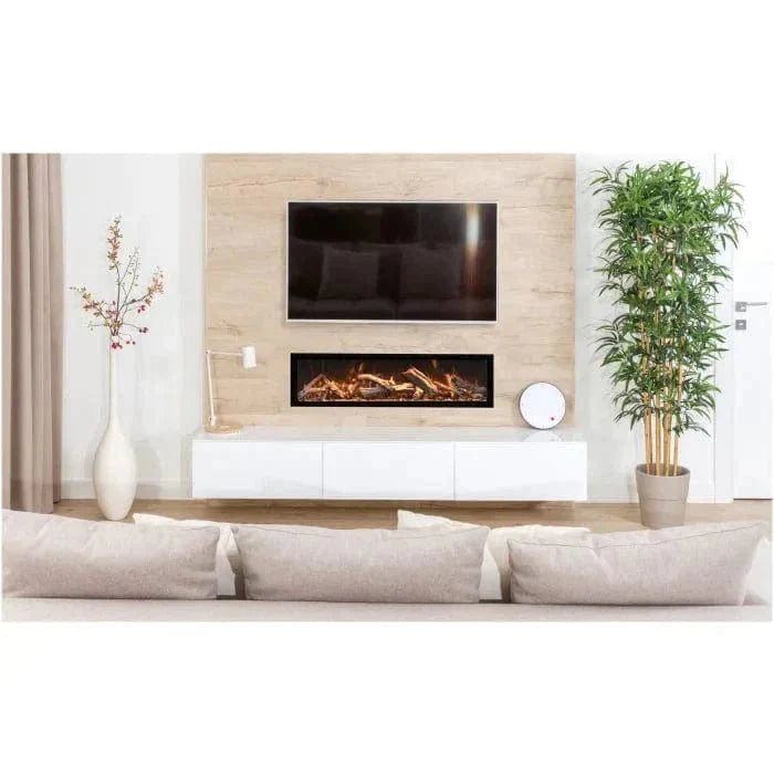 Amantii Symmetry Xtra Tall Bespoke 88" Indoor Outdoor Built-In Smart Electric Fireplace | SYM-88-XT-BESPOKE