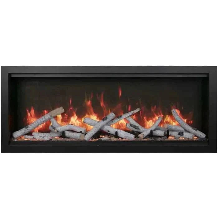 Amantii Symmetry Xtra Tall Bespoke 88" Indoor Outdoor Built-In Smart Electric Fireplace | SYM-88-XT-BESPOKE