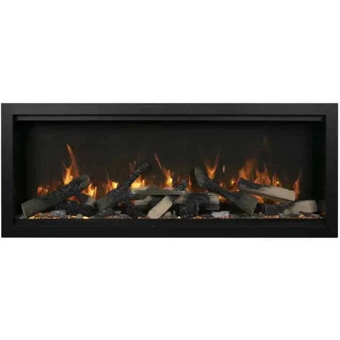 Amantii Symmetry Xtra Tall Bespoke 88" Indoor Outdoor Built-In Smart Electric Fireplace | SYM-88-XT-BESPOKE