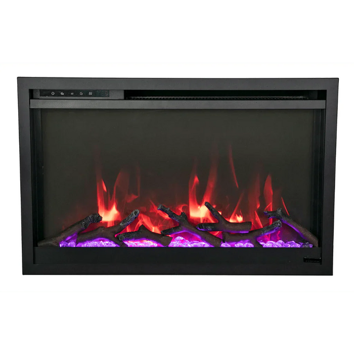 Amantii Traditional Xtraslim 33" Smart Electric Fireplace | TRD-33-XS