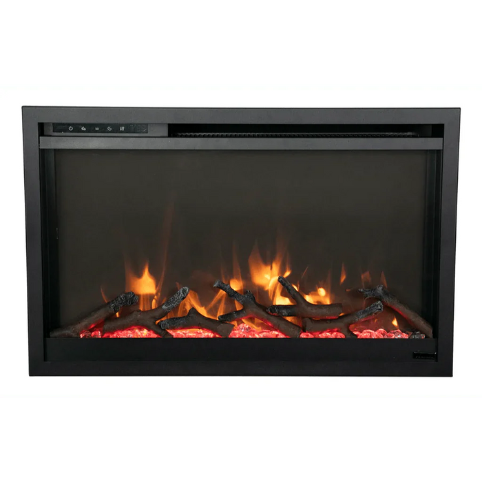 Amantii Traditional Xtraslim 33" Smart Electric Fireplace | TRD-33-XS