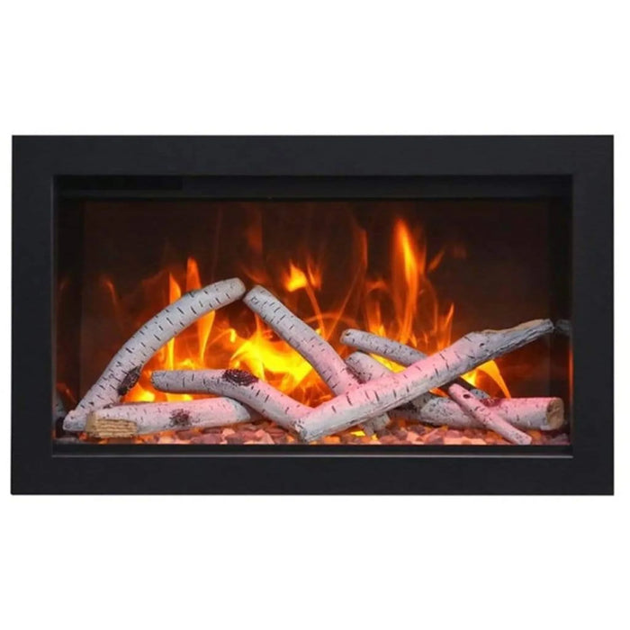 Amantii Traditional 26" Indoor Outdoor Built-In Smart Electric Fireplace Insert | TRD-26