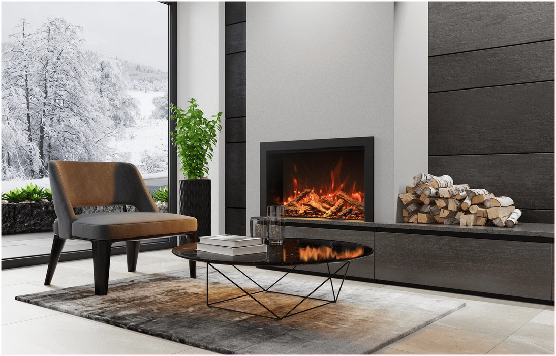 Amantii Traditional Bespoke 30" Smart Indoor/Outdoor Electric Fireplace | TRD-30-BESPOKE