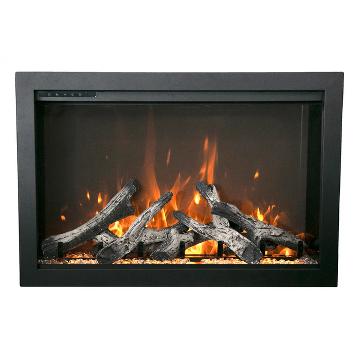Amantii Traditional Bespoke 38" Smart Indoor/Outdoor Electric Fireplace Insert | TRD-38-BESPOKE Insert