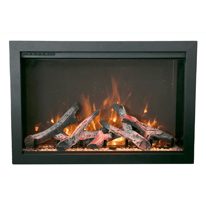 Amantii Traditional Bespoke 38" Smart Indoor/Outdoor Electric Fireplace Insert | TRD-38-BESPOKE Insert