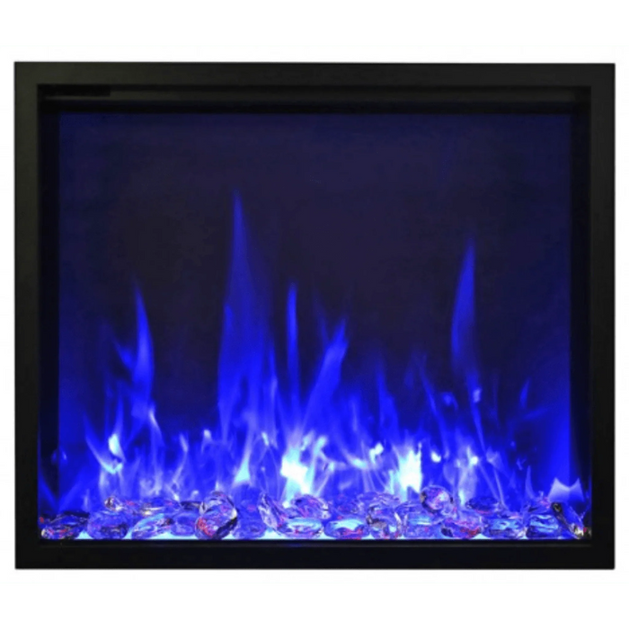 Amantii Traditional 48" Indoor Outdoor Built-In Smart Electric Fireplace Insert | TRD-48