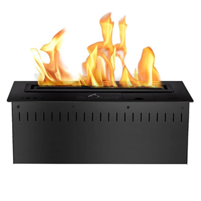 The Bio Flame 18" Remote Control Black Smart Ethanol Burner