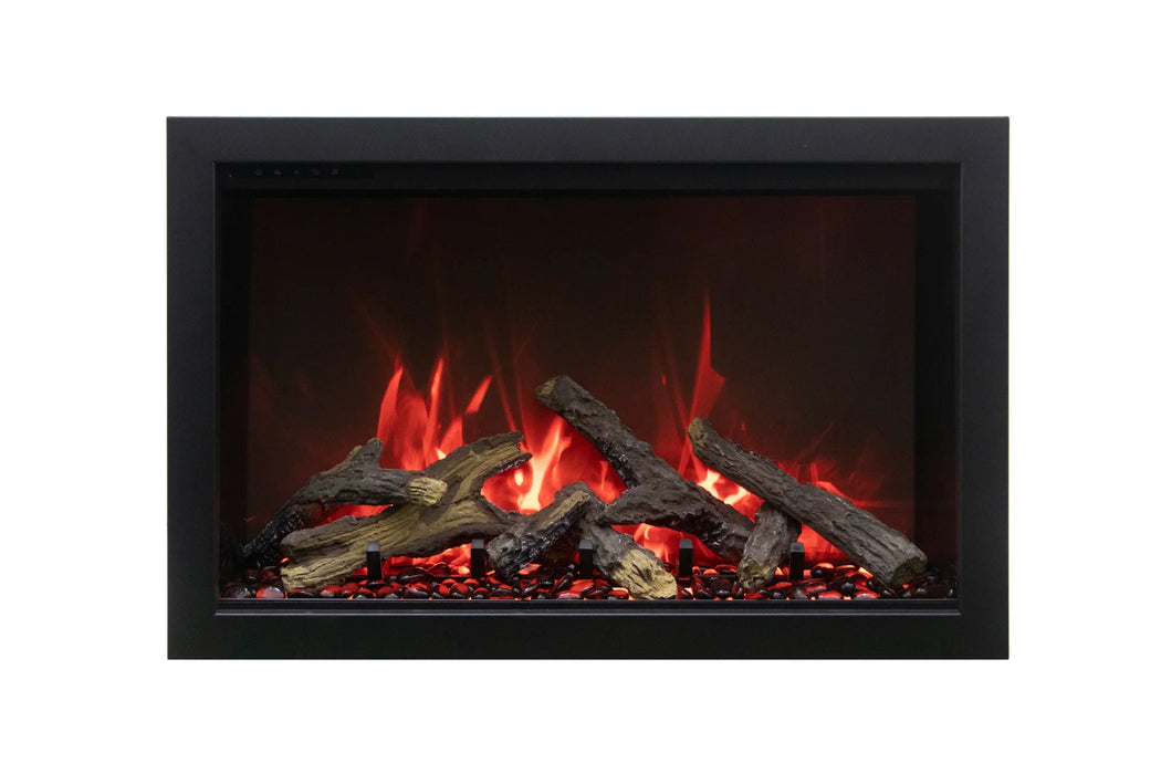 Remii Classic 33" Indoor/Outdoor Full Frame Built-in Smart Electric Fireplace | CLASSIC-33