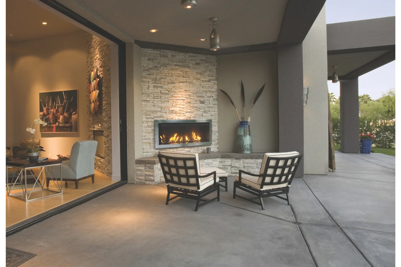 Outdoor Gas Fireplaces