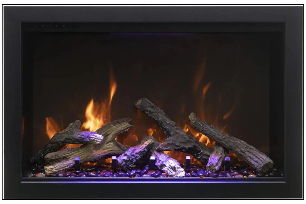 Remii Classic 30" Indoor/Outdoor Full Frame Built-in Smart Electric Fireplace | CLASSIC-30