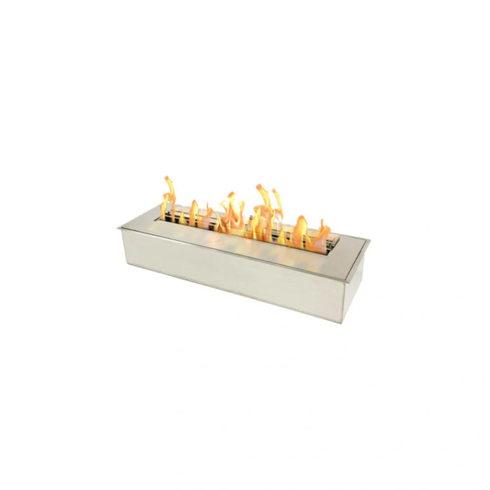 The Bio Flame 24" Stainless Steel Ethanol Fireplace Burner