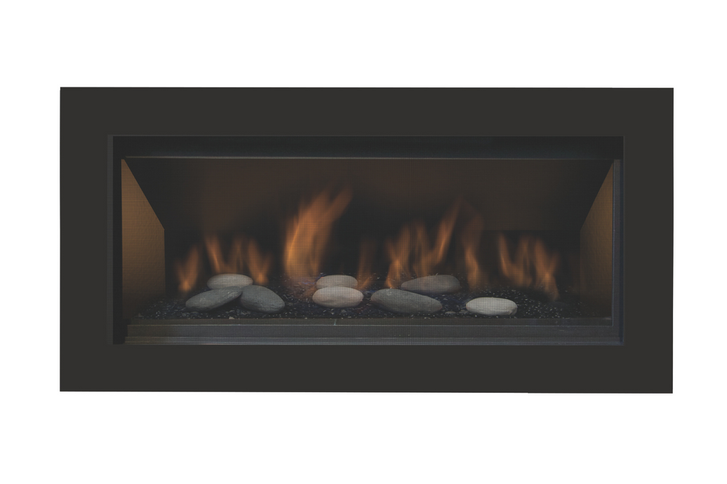 Amantii Sierra Flame Lamego 45" Zero Clearance Contemporary Electronic Ignition Gas Fireplace | LAMEGO-45-LIGHT-EI