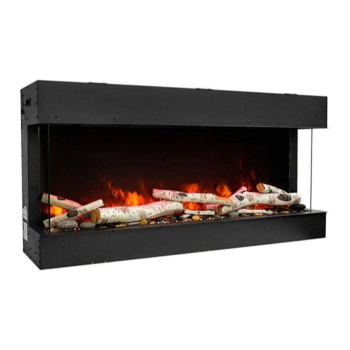 Amantii Trv View Slim 30" Indoor Outdoor 3 Sided Electric Fireplace | 30-TRV-SLIM